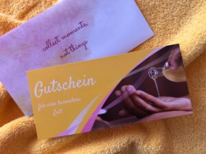 Gutschein Massage