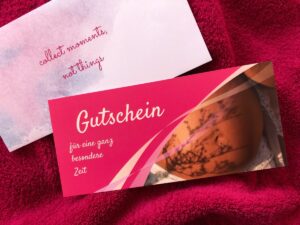 Gutschschein für Schwangere